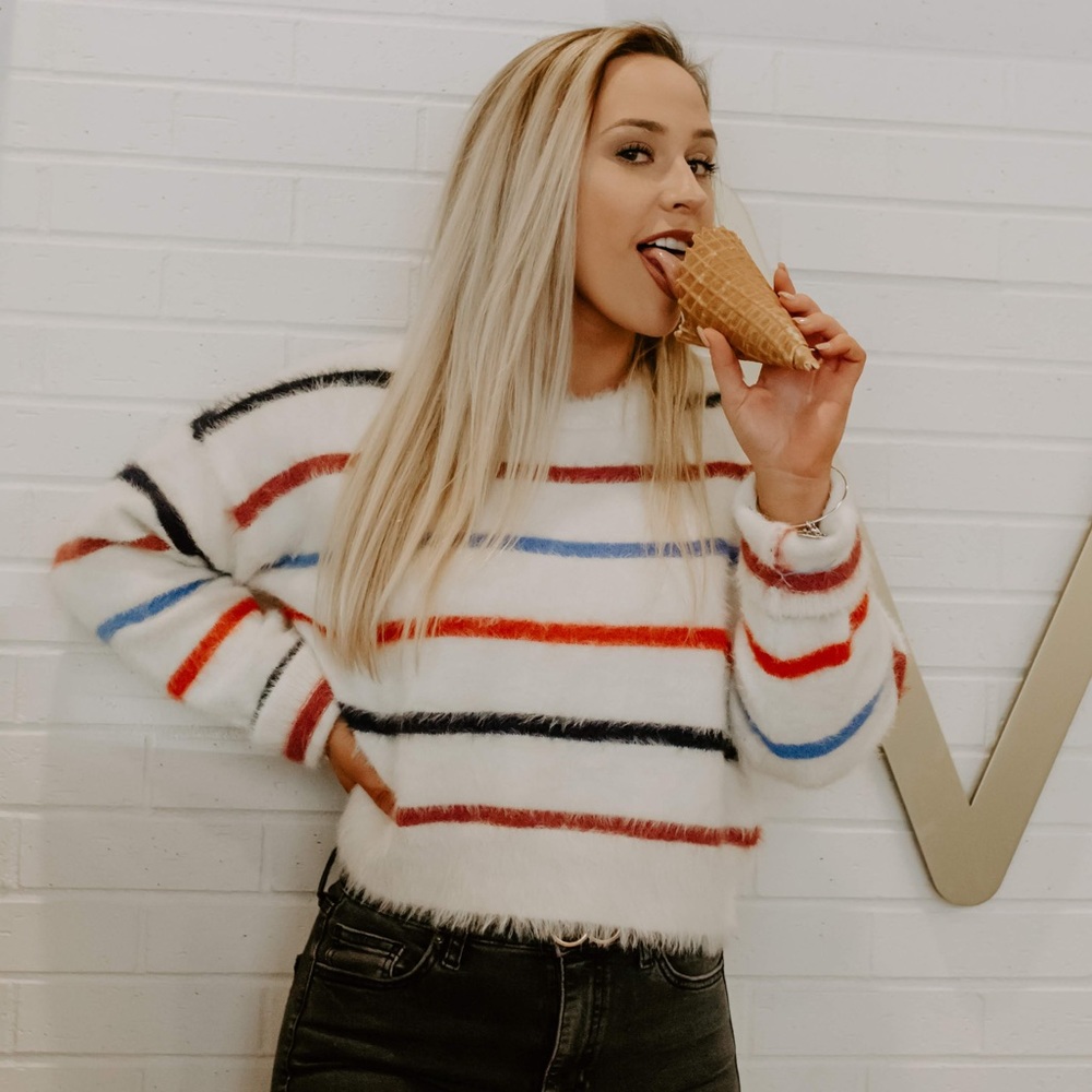 Stripped sweater
